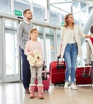 Departure Meet & Assist for family with Lounge Access- T3
