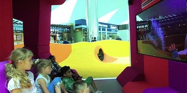 Dubai airport with kids