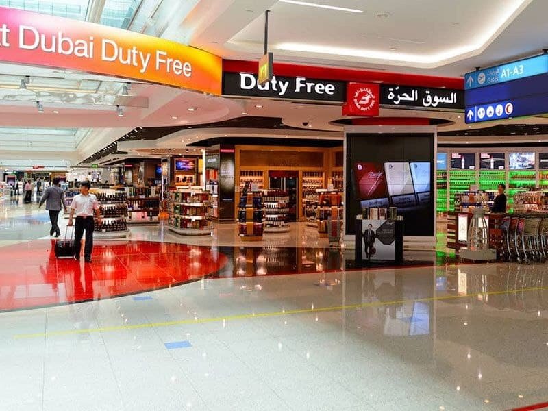 Dubai Airport Terminal 1 shopping